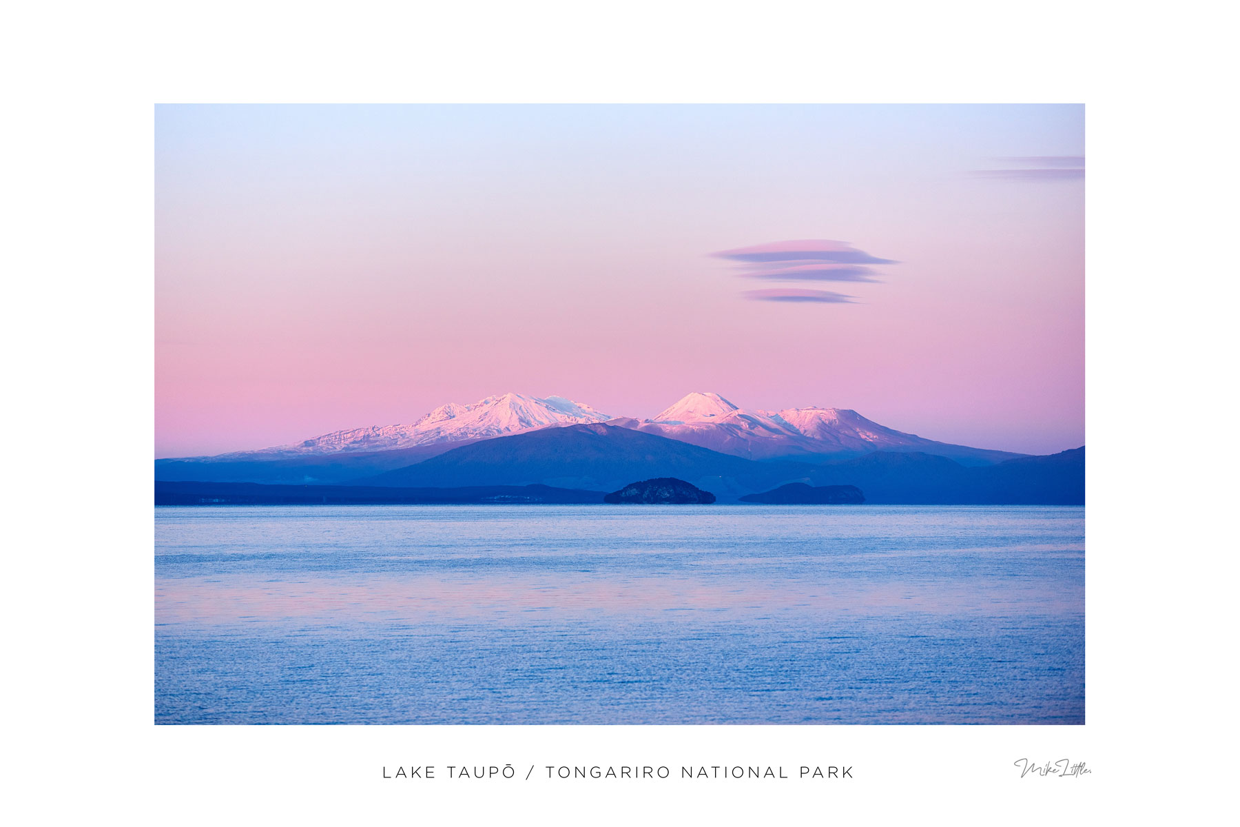 Lake Taupō Winter Sunrise