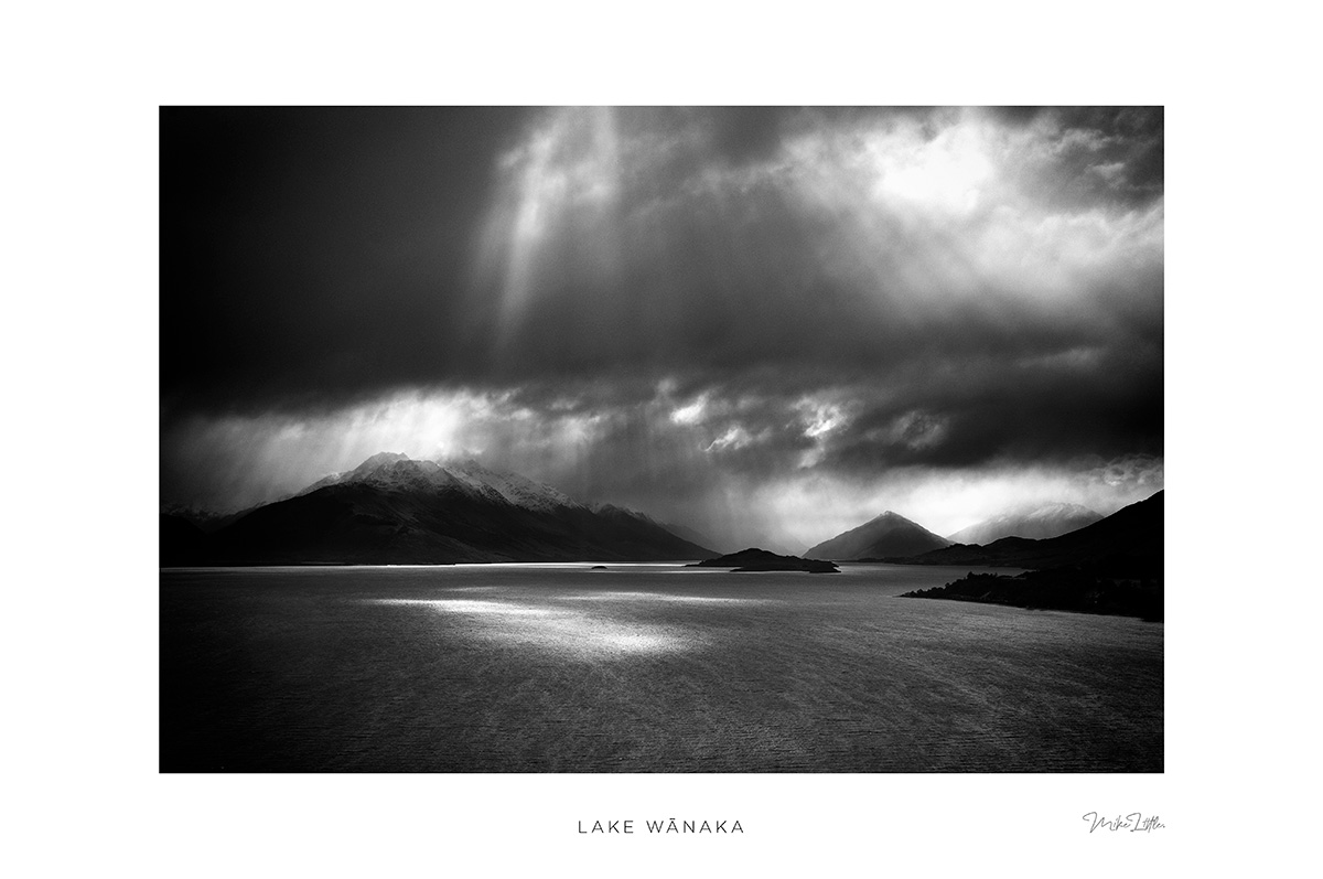 Storm over Lake Wānaka