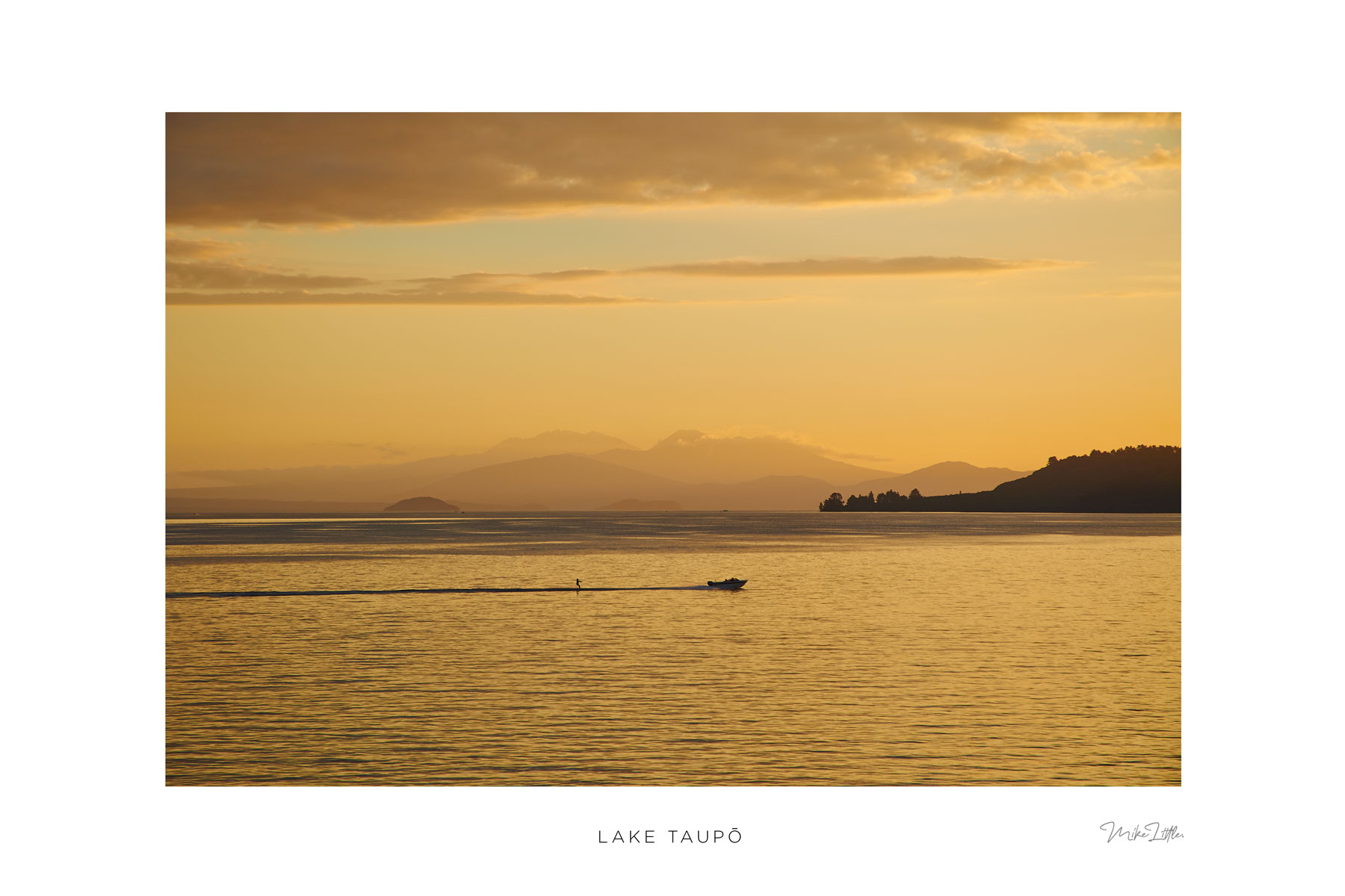 Golden Hour Lake Taupō