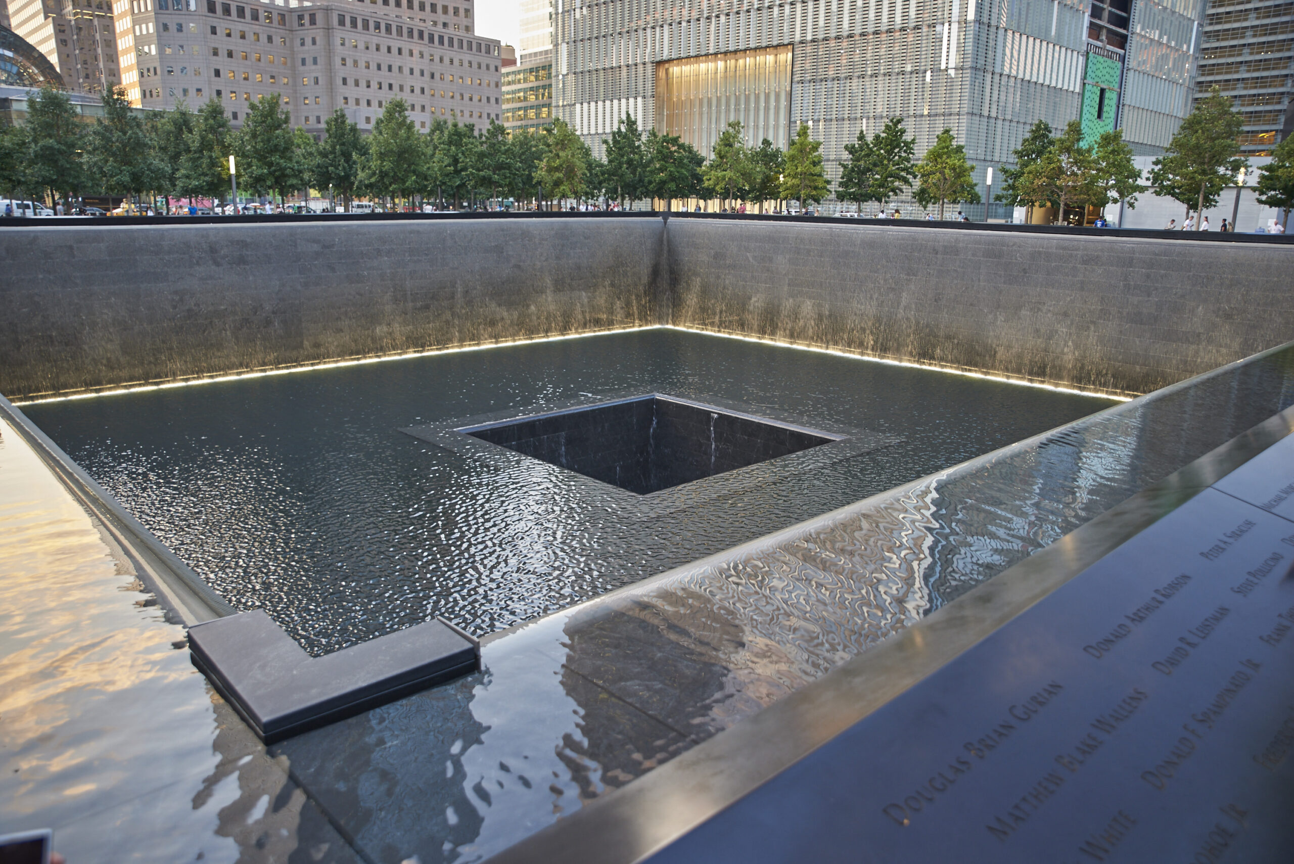 The World Trade Tower Memorial