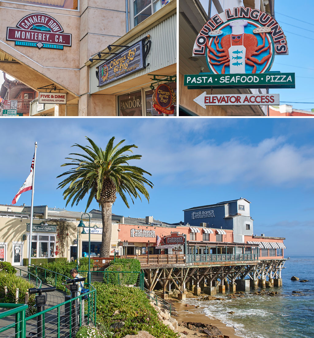 Food & drink options galore on the famous Cannery Row